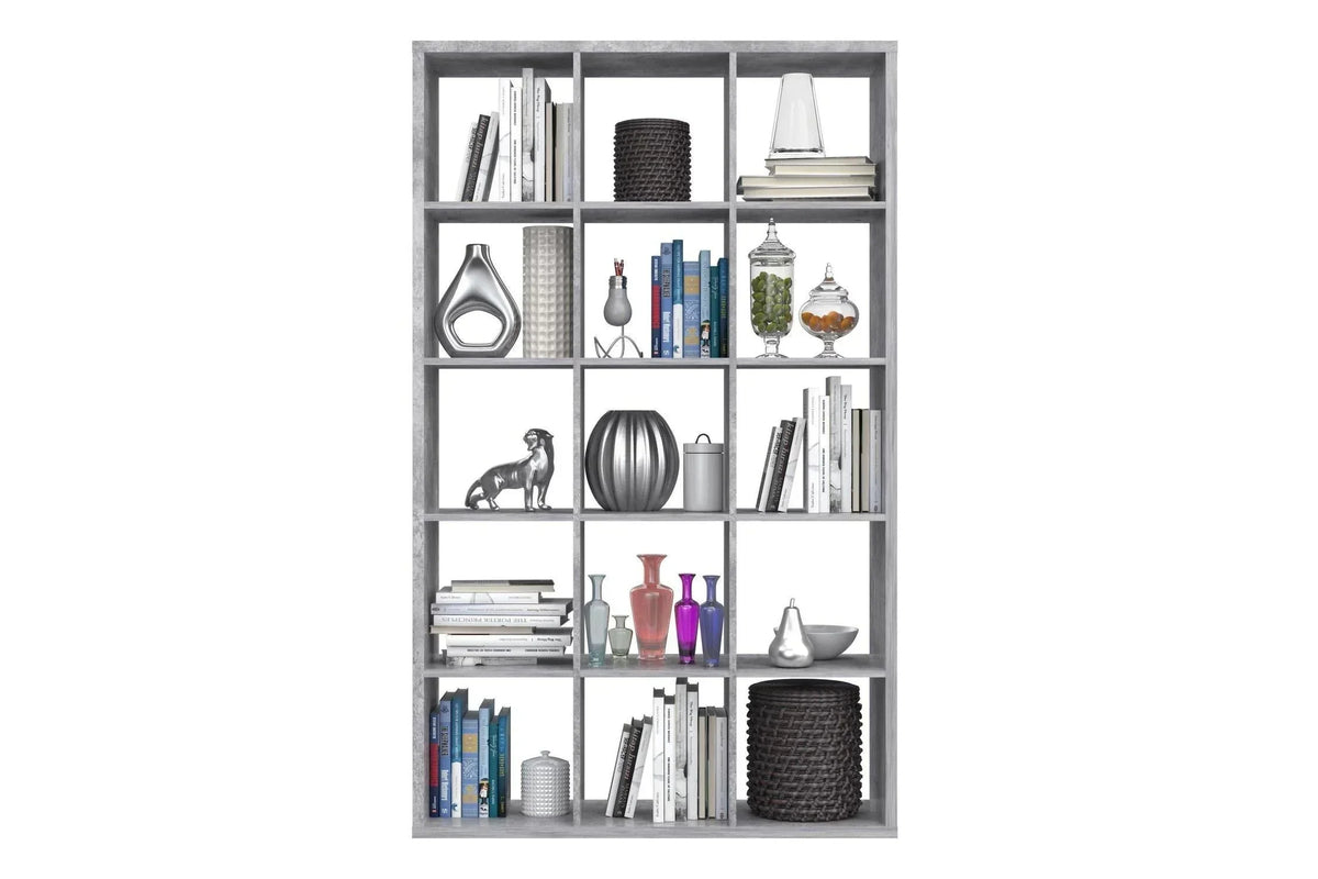 Mauro 3x5 Storage Unit In Concrete Grey