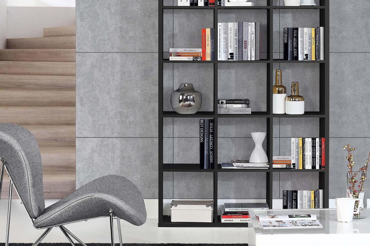 Mauro 3x5 Storage Unit In Matt Black