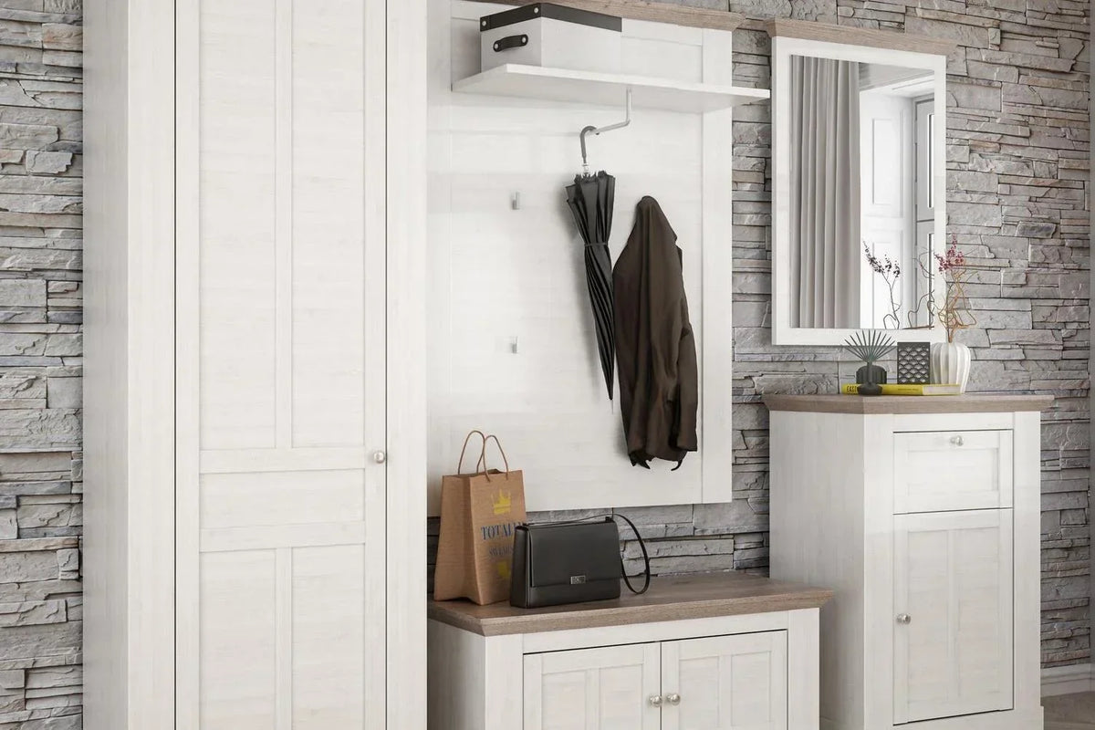 Lopa Wall Panel In Oak Nelson/Snowy Oak