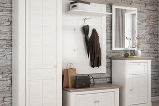 Lopa Wall Panel In Oak Nelson/Snowy Oak
