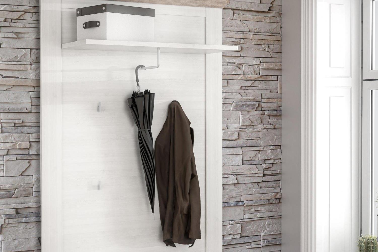 Lopa Wall Panel In Oak Nelson/Snowy Oak
