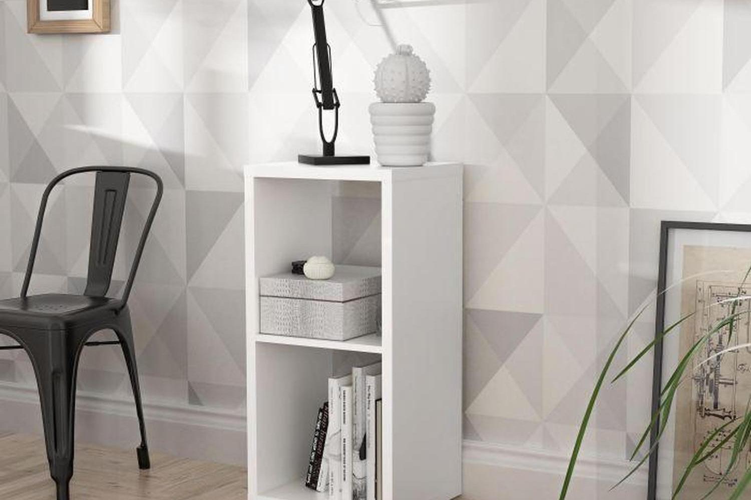 Mauro 1 Shelf Storage Unit In Matt White