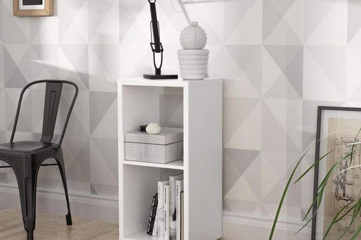 Mauro 1 Shelf Storage Unit In Matt White