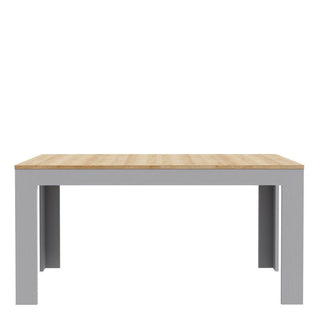 Bohol Extending Dining Table in Grey and Oak 160-207cm