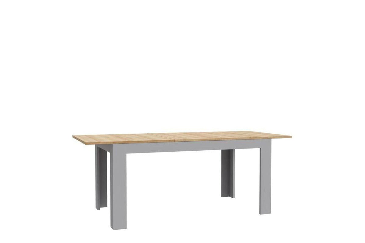 Bohol Extending Dining Table in Grey and Oak 160-207cm