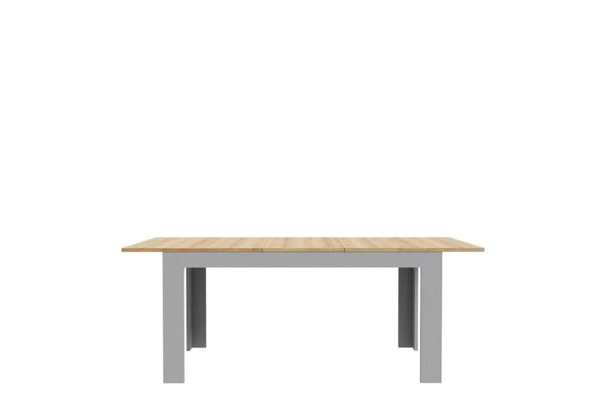 Bohol Extending Dining Table in Grey and Oak 160-207cm