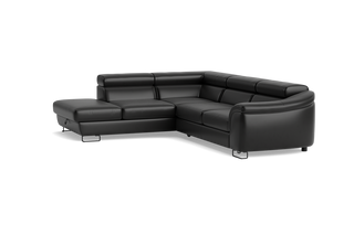 Narożna sofa z funkcją spania i pojemnikiem Lavos