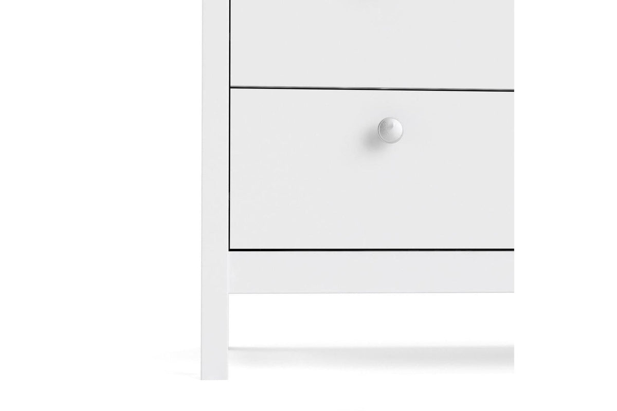 Madrid Chest 3+2 Drawers In White