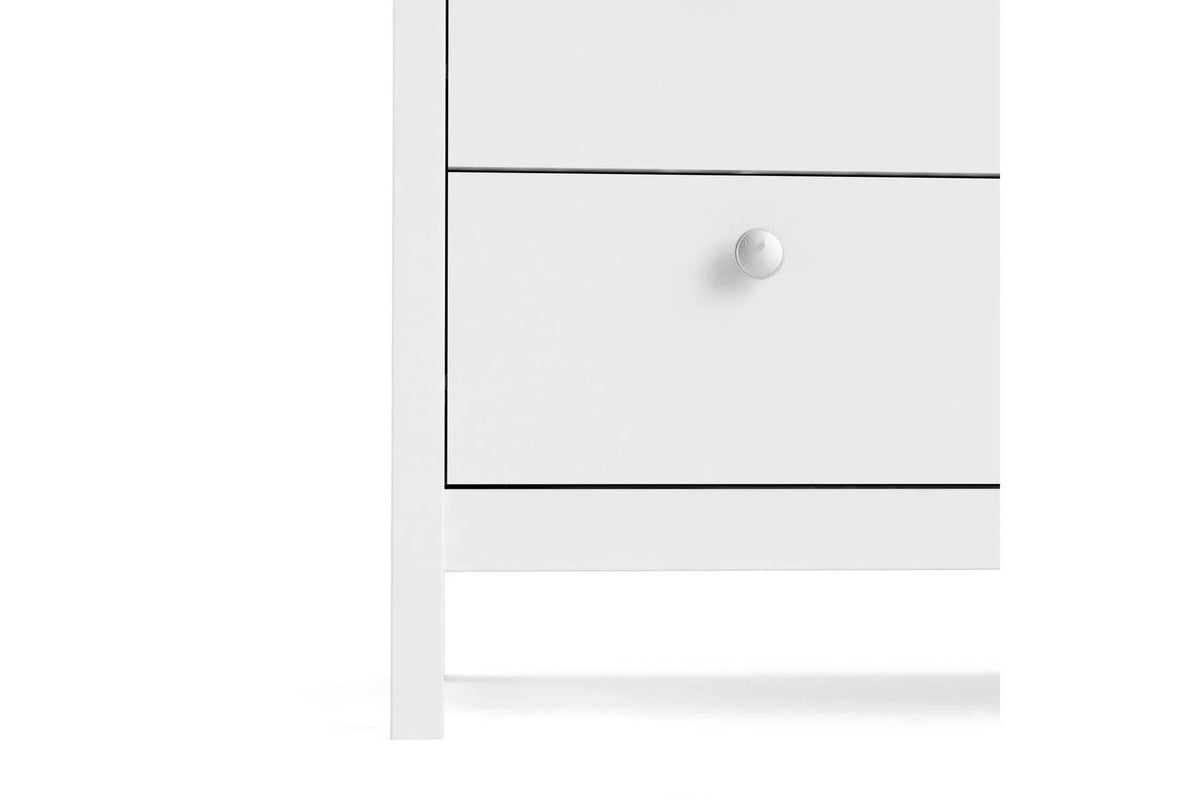 Madrid Chest 3+2 Drawers In White