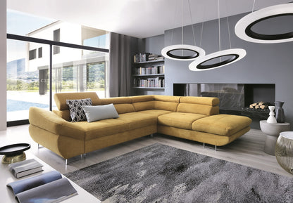 Fabio Corner Sofa Bed Monolith 15 Fast Delivery