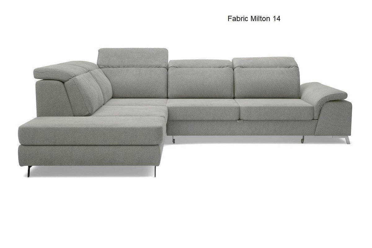 Calvaro Corner Sofa Bed With Storage