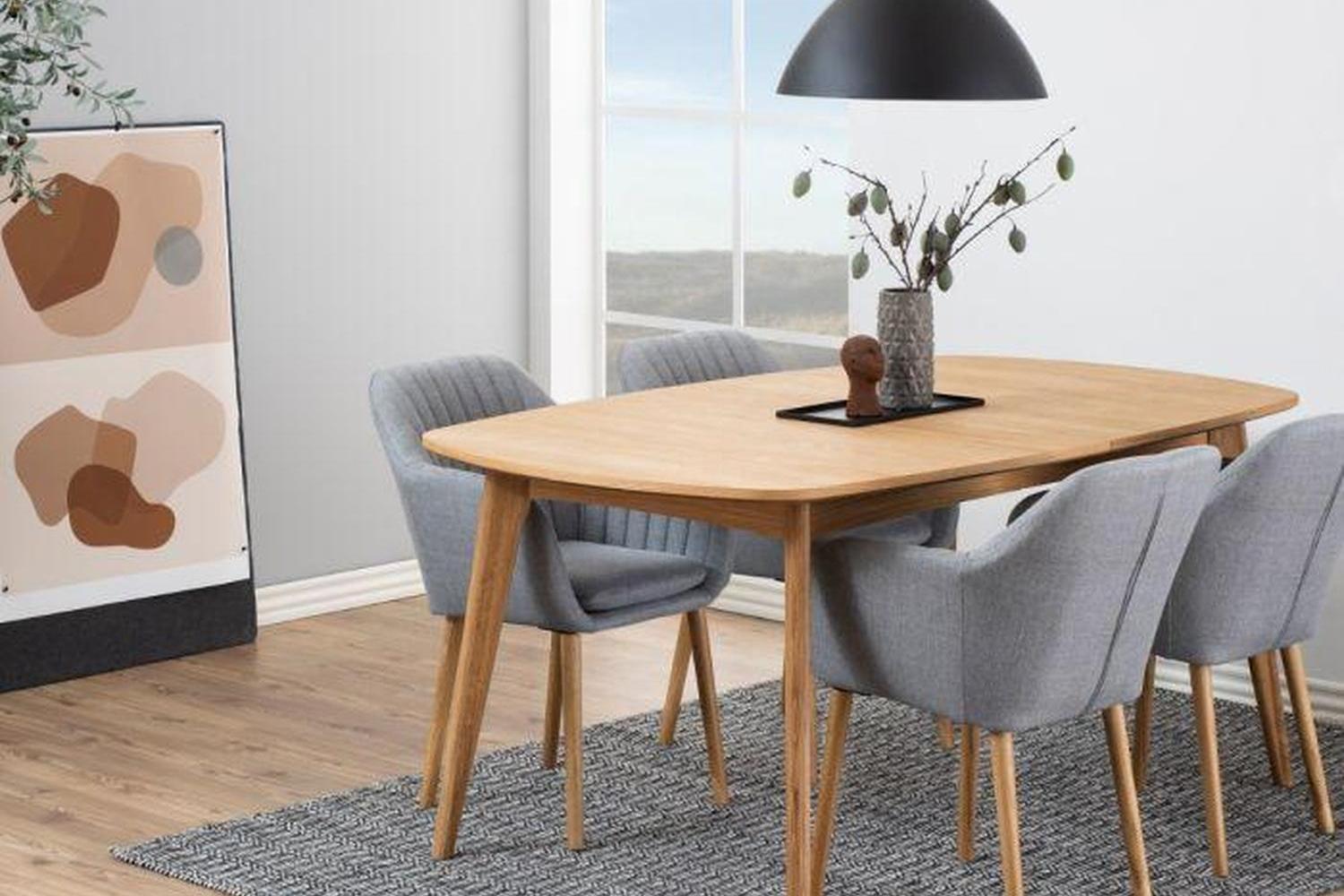 Marte Extending Dining Table in Oak 180-270cm