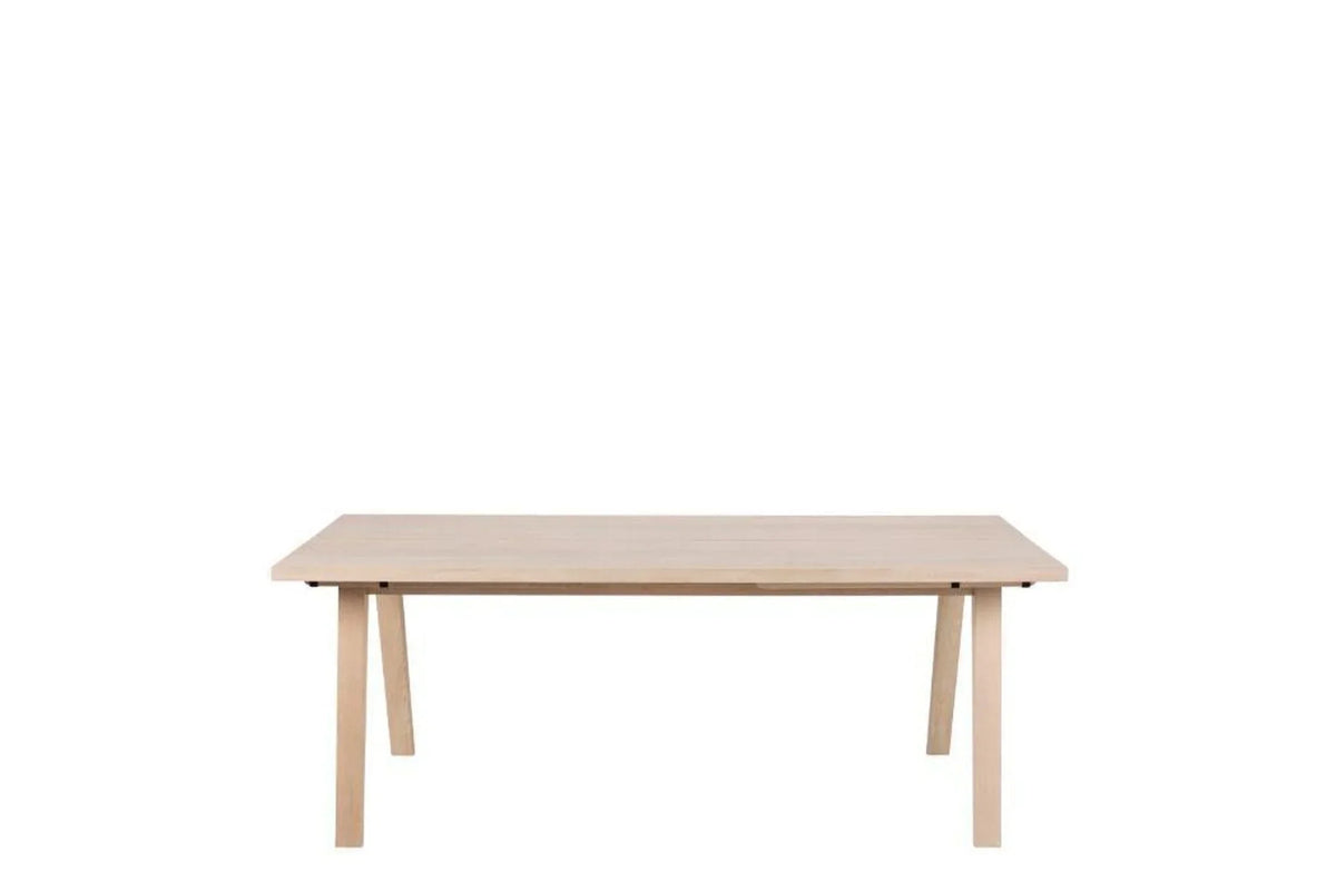A-Line Rectangular Dining Table in White Oak 200x95cm
