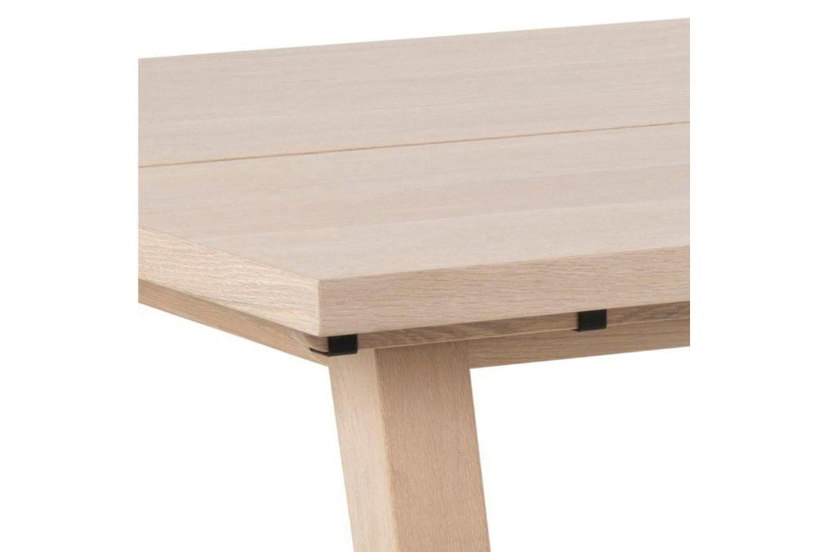 A-Line Rectangular Dining Table in White Oak 200x95cm