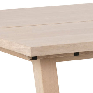 A-Line Rectangular Dining Table in White Oak 200x95cm