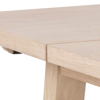 A-Line Rectangular Dining Table in White Oak 200x95cm
