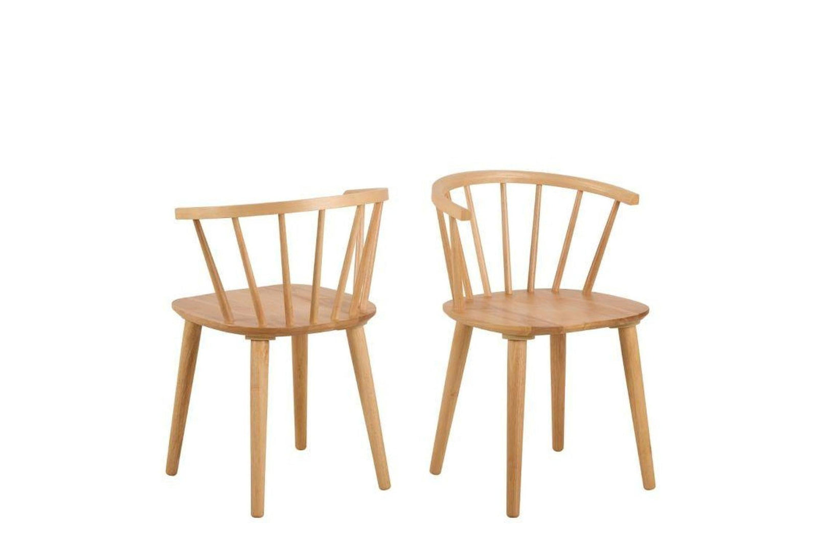 Ida Dining Chair in Oak Set of 2