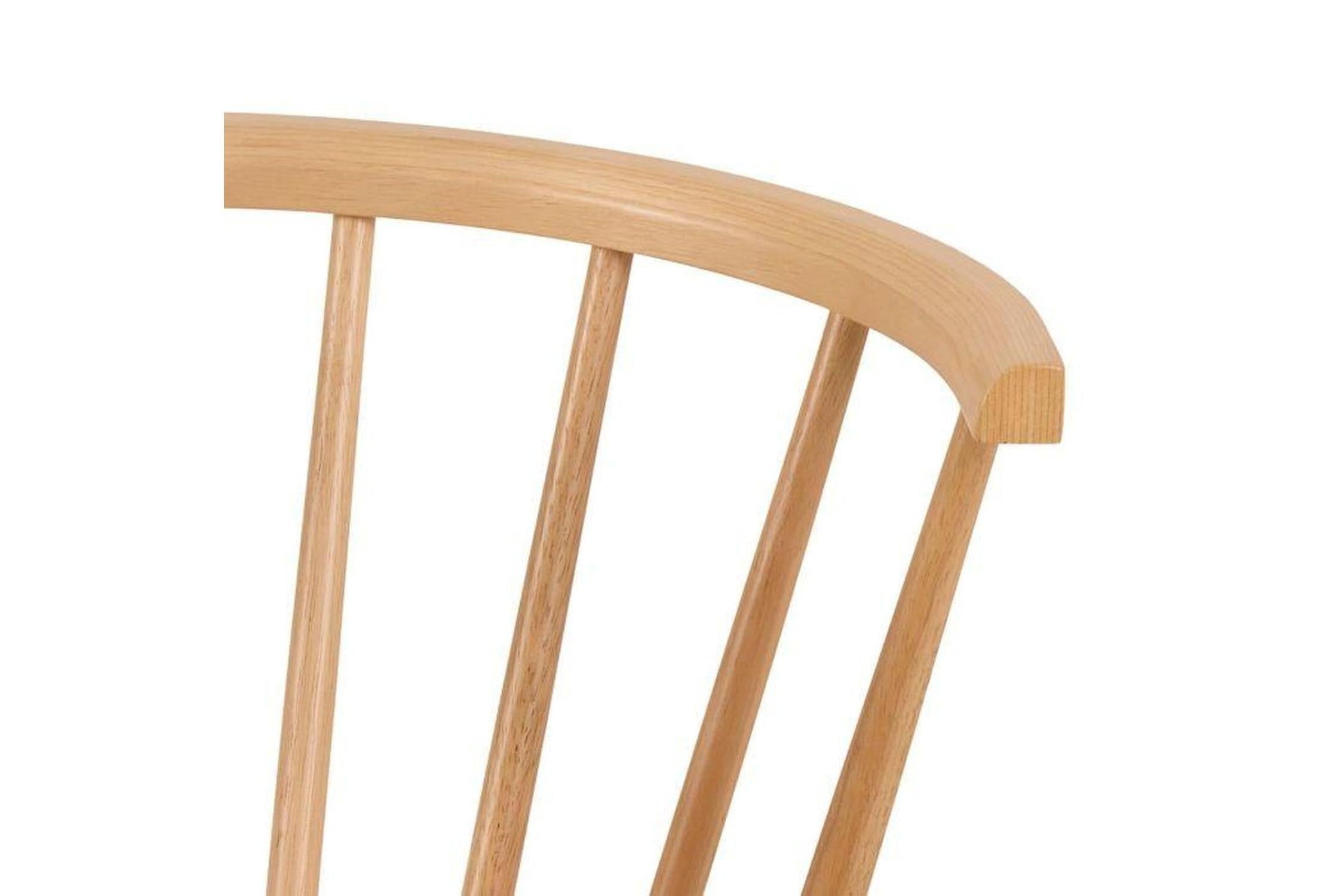 Ida Dining Chair in Oak Set of 2