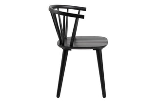 Ida Dining Chair in Black Set of 2