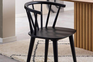 Ida Dining Chair in Black Set of 2