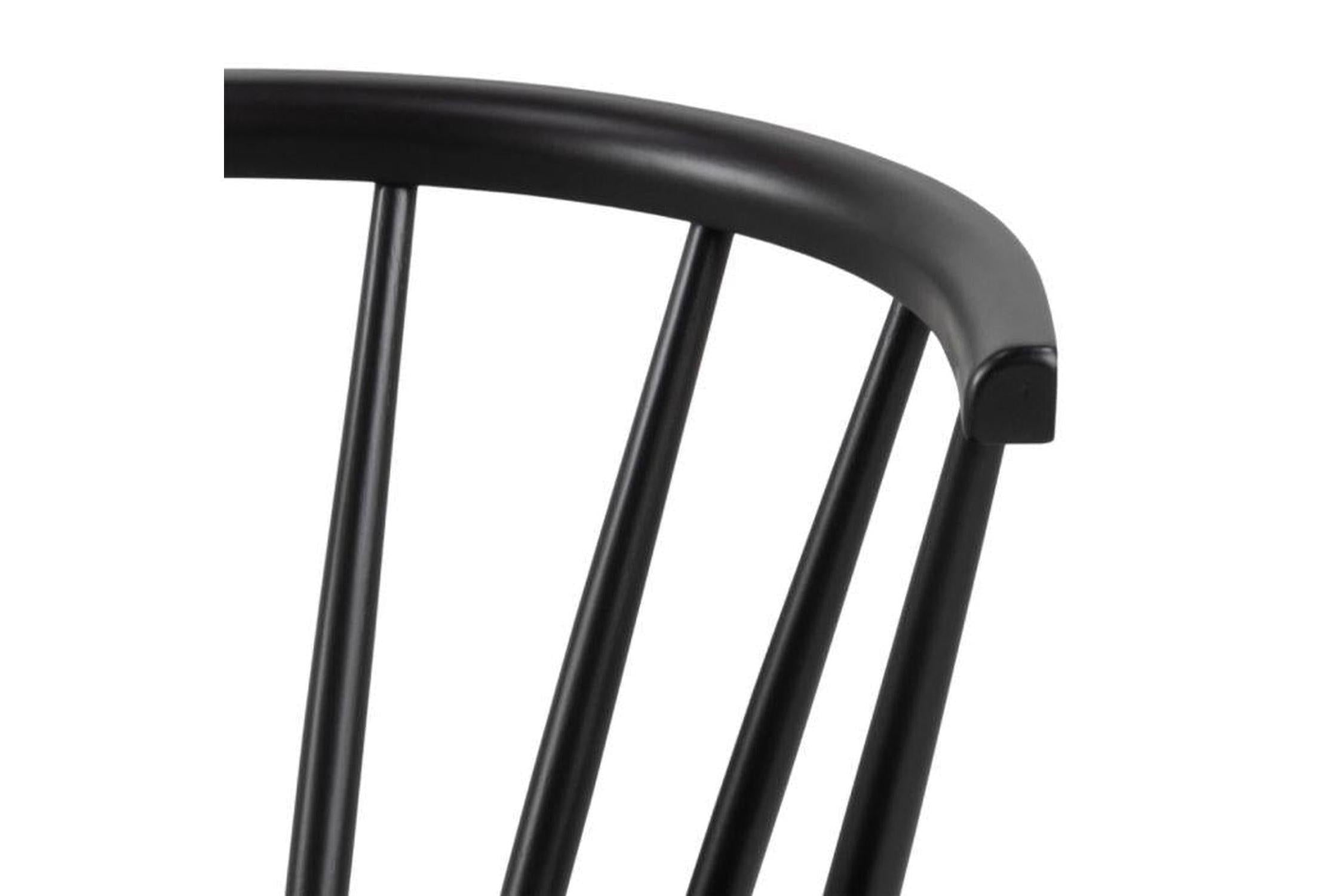 Ida Dining Chair in Black Set of 2