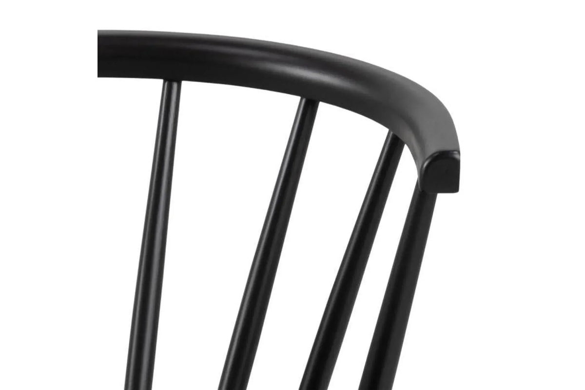 Ida Dining Chair in Black Set of 2