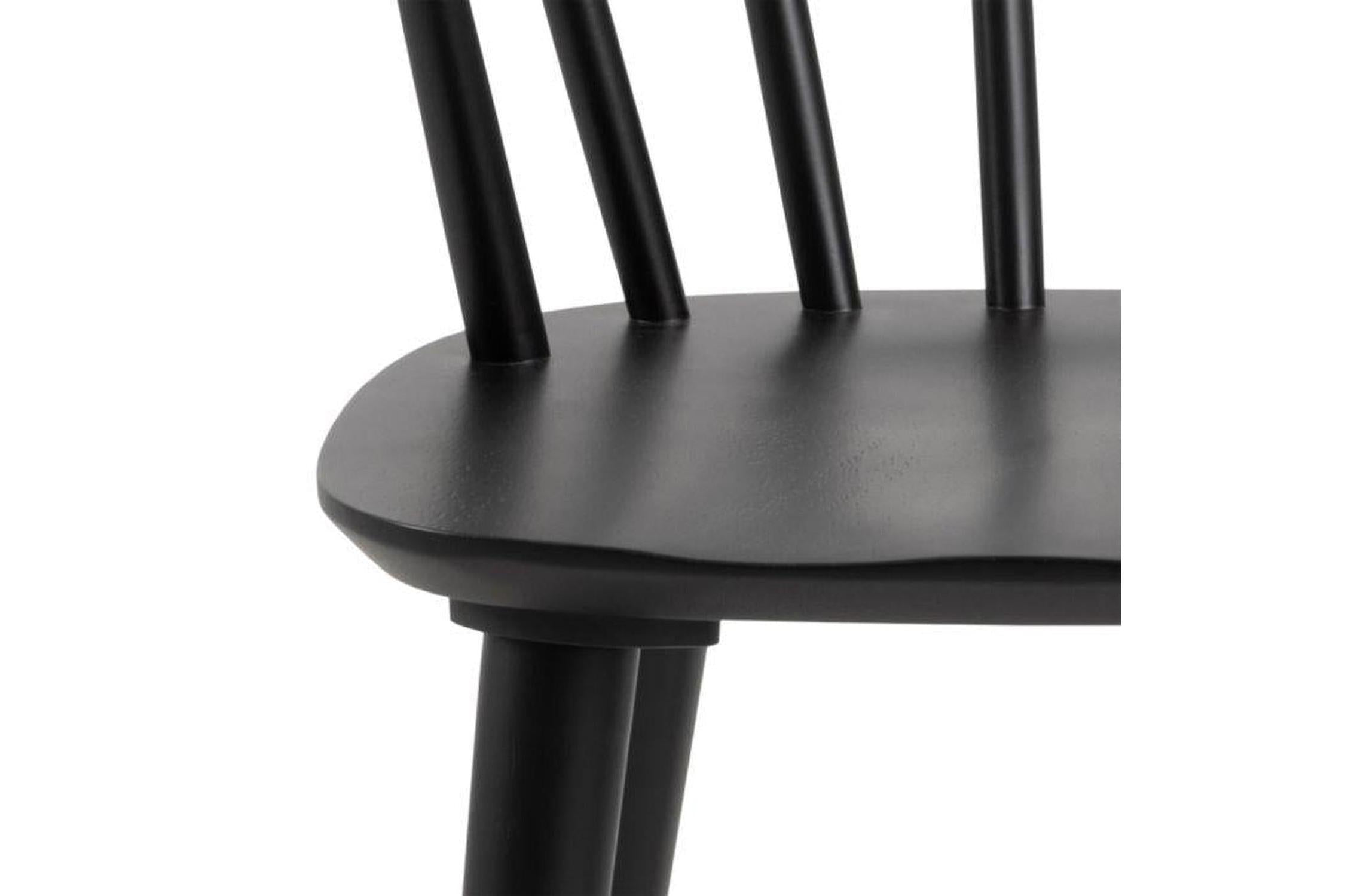 Ida Dining Chair in Black Set of 2
