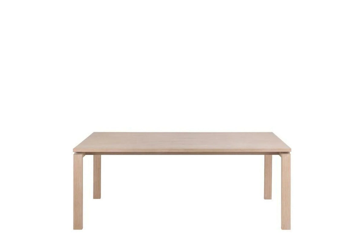 Linley Extending Dining Table in White Oak 200-300cm