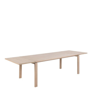 Linley Extending Dining Table in White Oak 200-300cm
