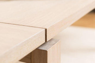 Linley Extending Dining Table in White Oak 200-300cm