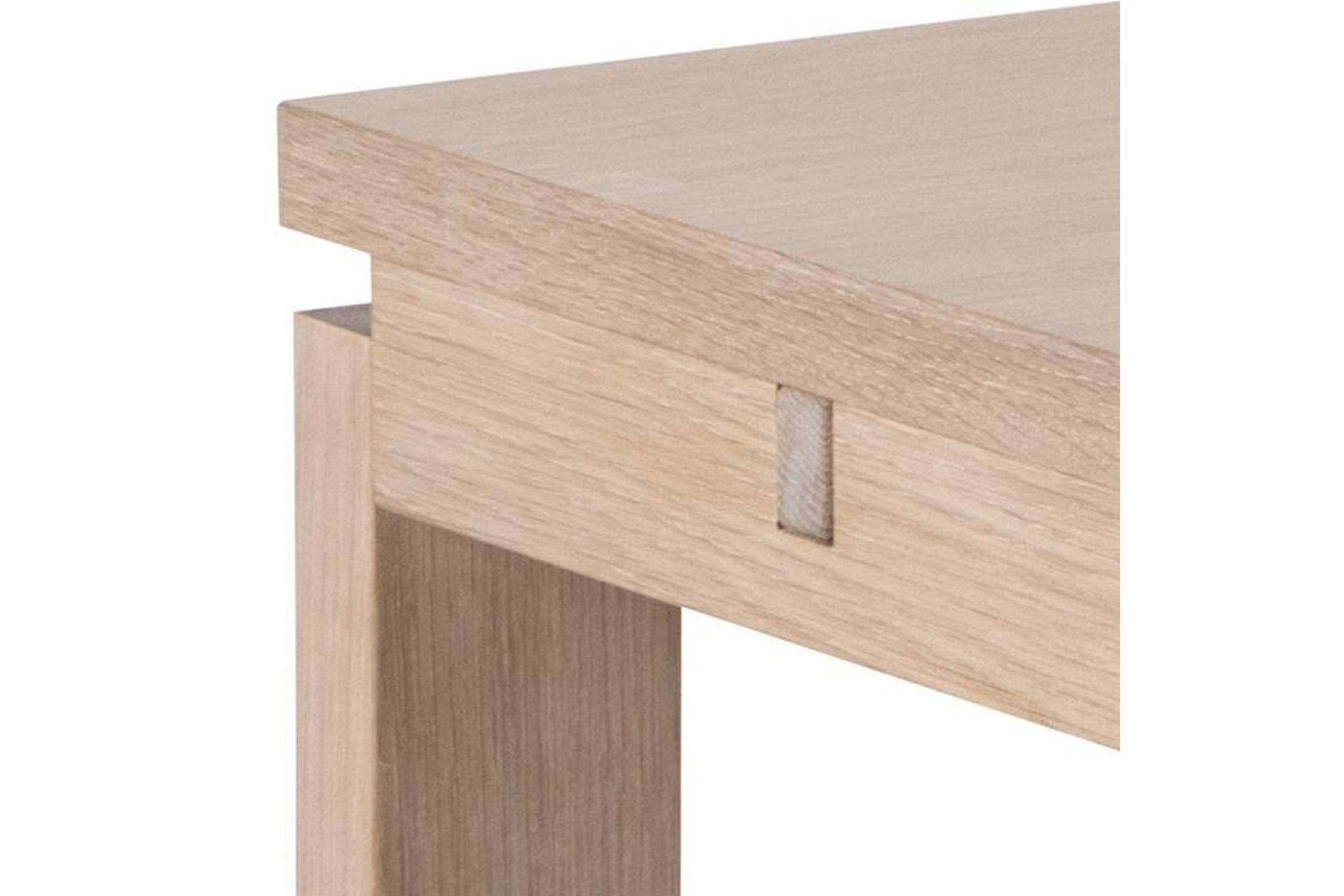 Linley Extending Dining Table in White Oak 200-300cm