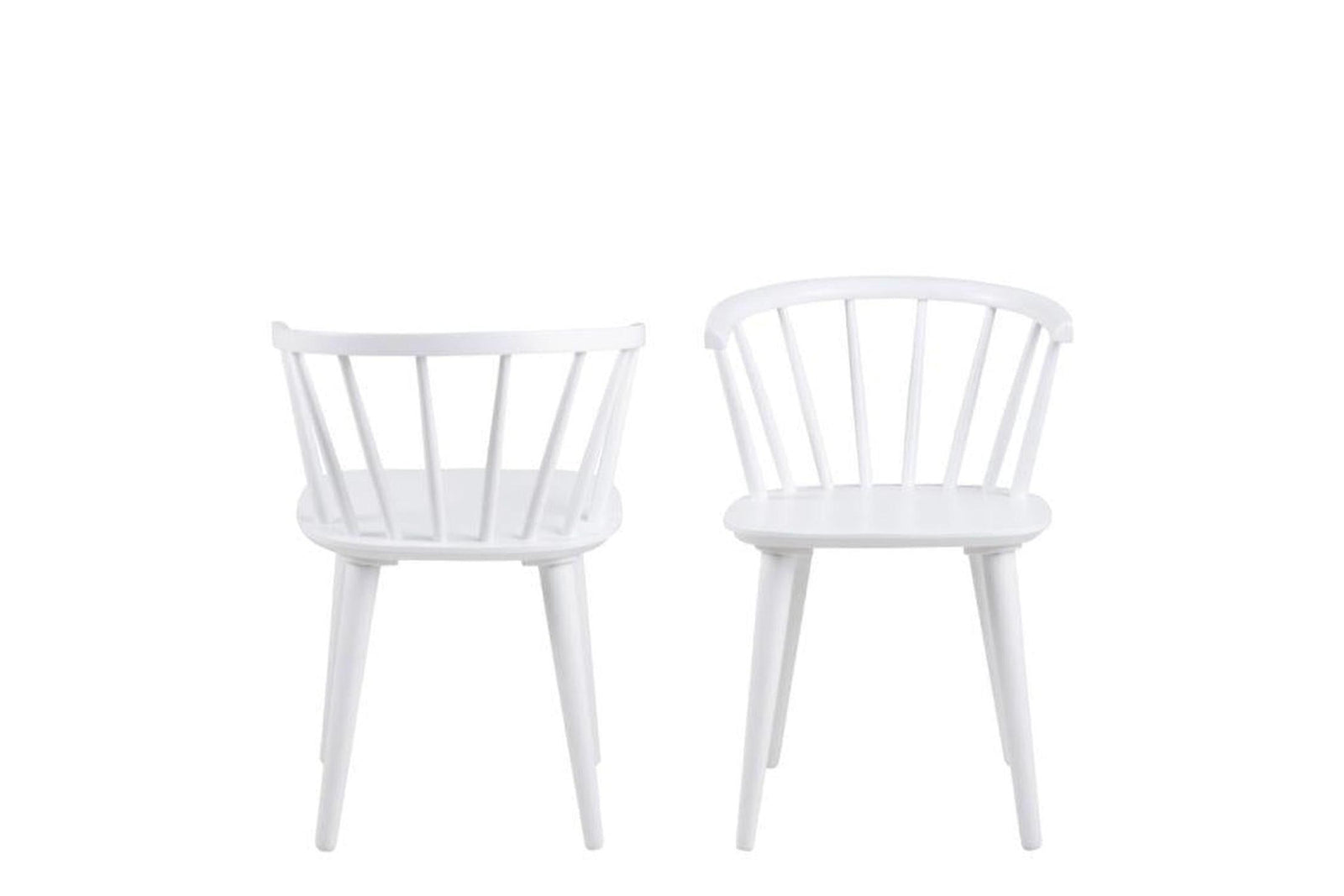 Ida Dining Chair in White Set of 2