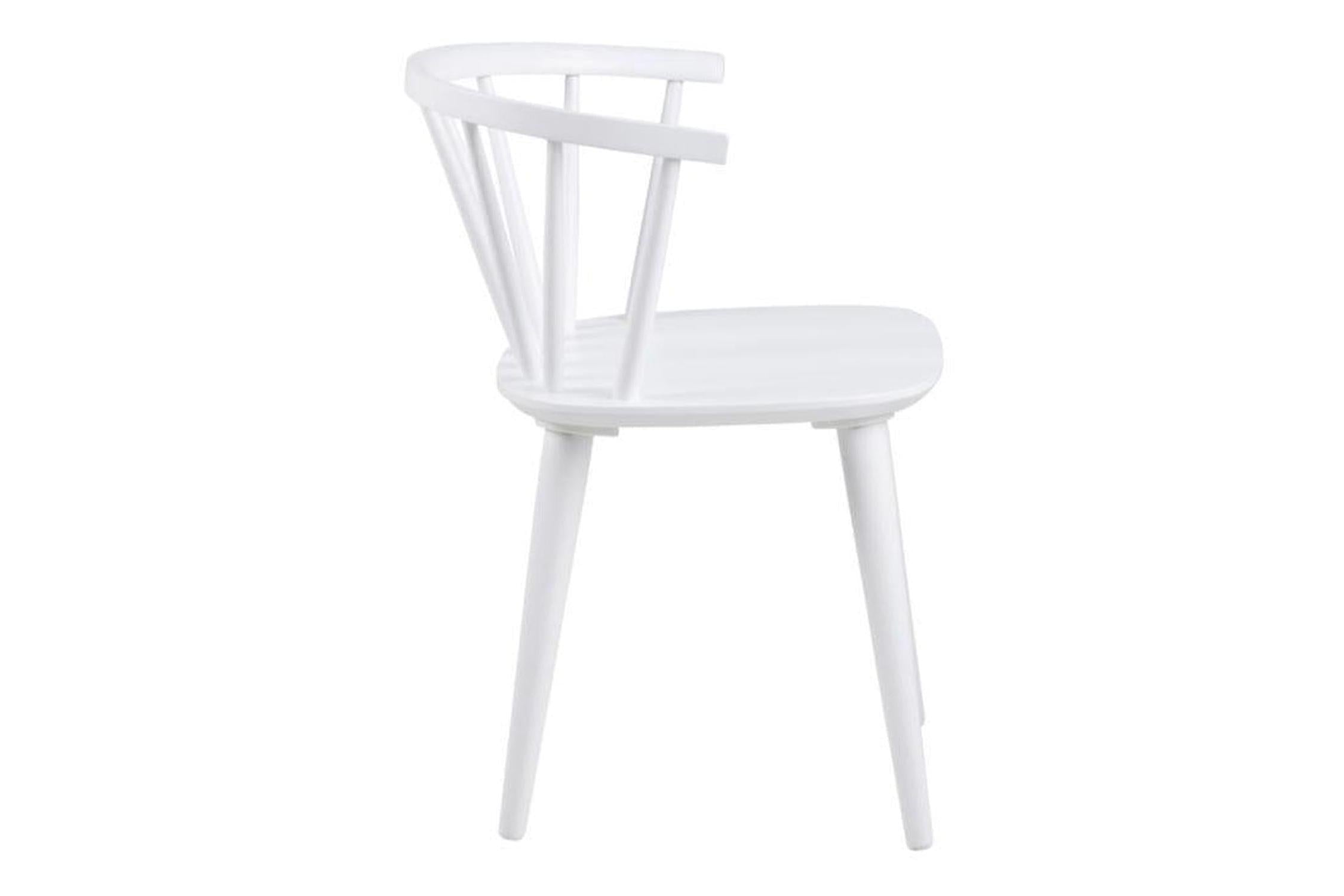 Ida Dining Chair in White Set of 2