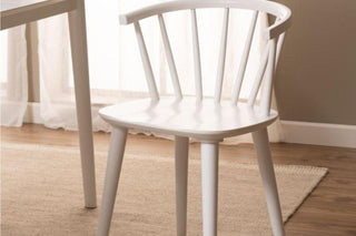Ida Dining Chair in White Set of 2