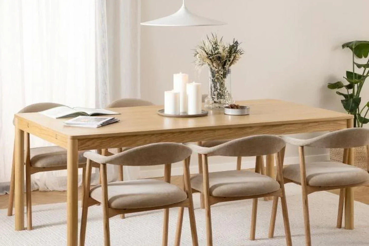 Atlantic Extending Dining Table in Oak 200-300cm