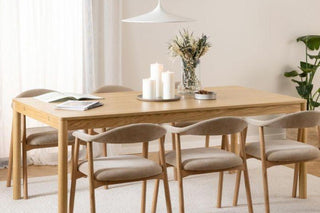 Atlantic Extension Leaf Set of 2 in Oak