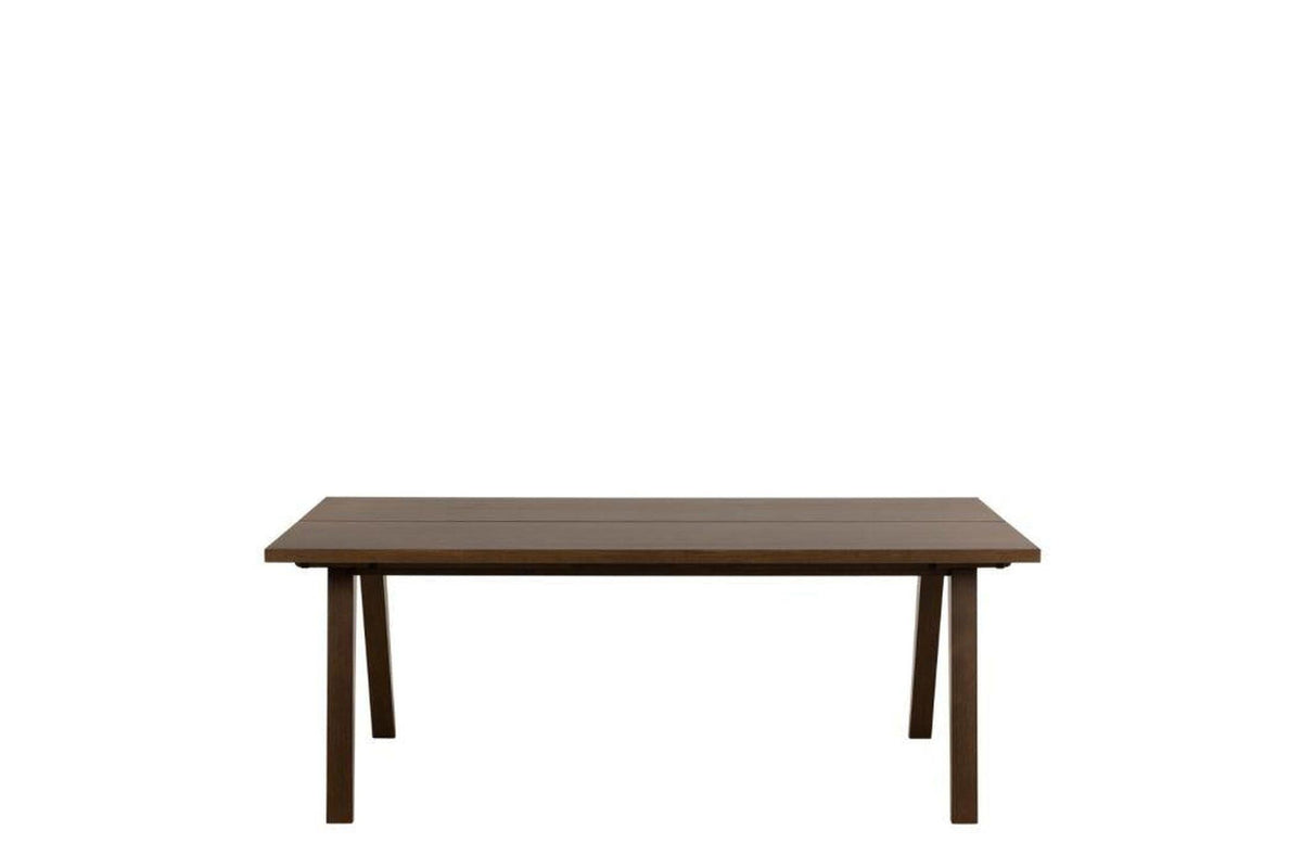 A-Line Extending Dining Table in Smoked Oak 200-286cm