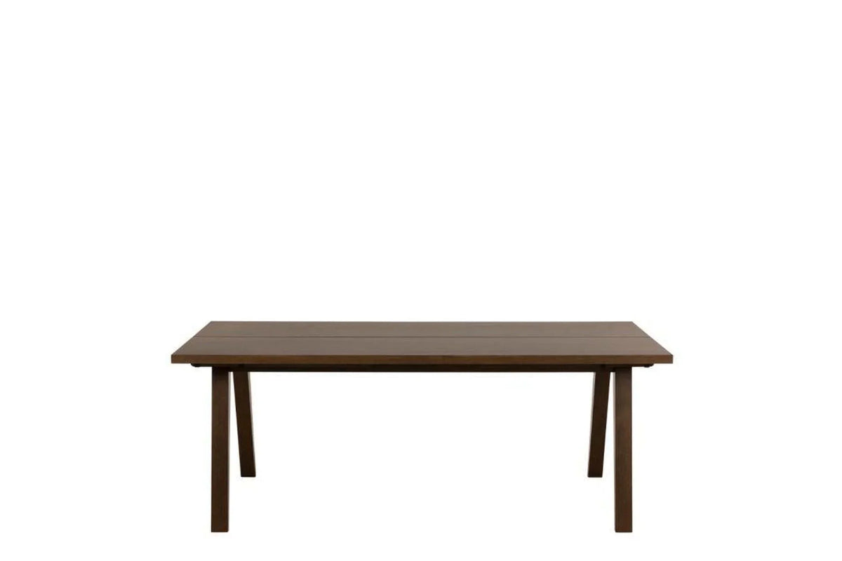 A-Line Extending Dining Table in Smoked Oak 200-286cm
