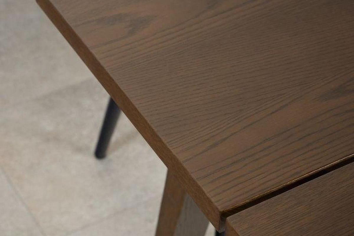 A-Line Extending Dining Table in Smoked Oak 200-286cm