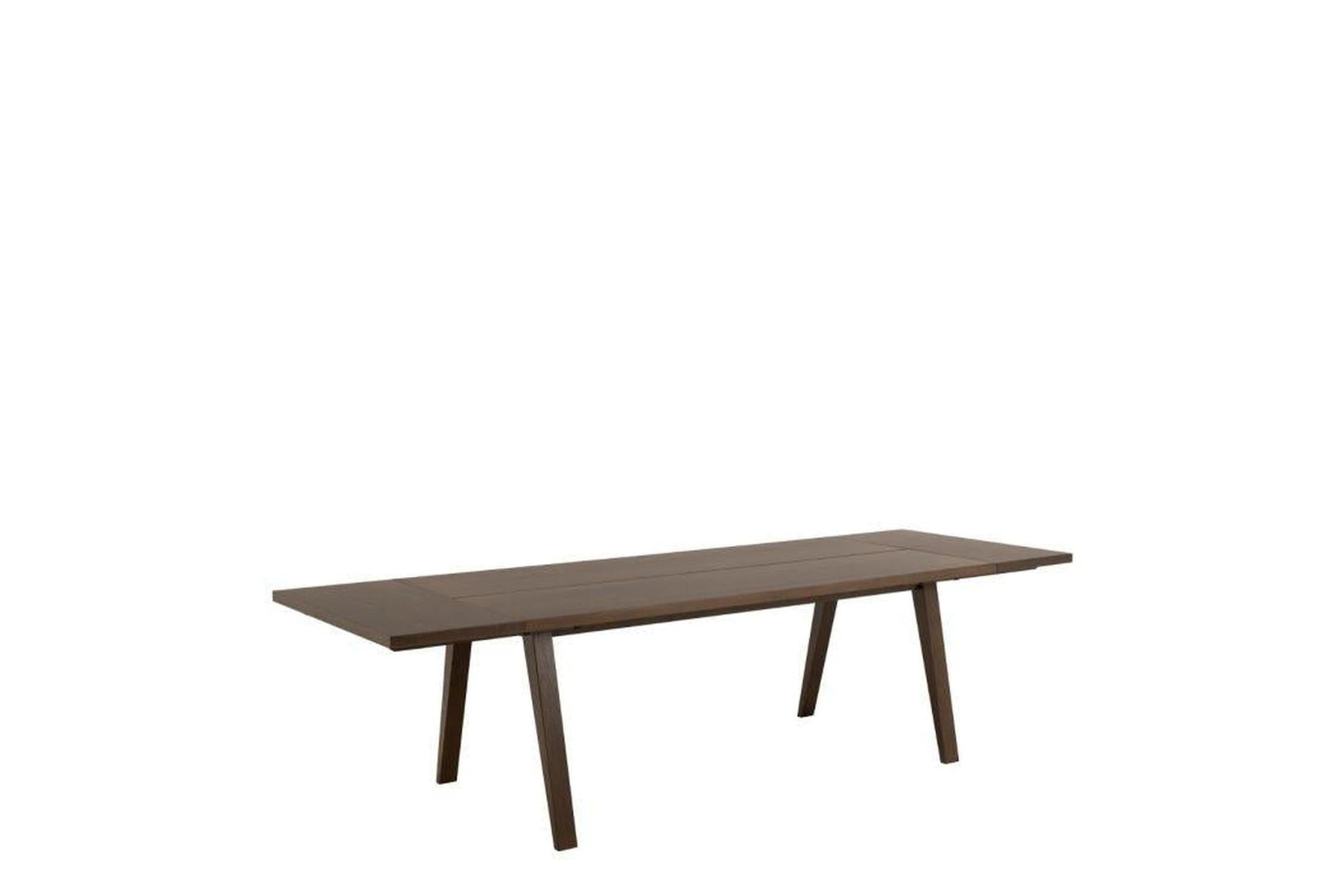 A-Line Extension Leaf in Smoked Oak for A-Line Rectangular Dining Table