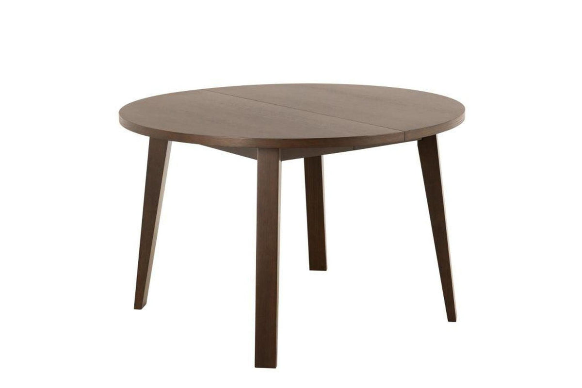 A-Line Round Dining Table Smoked Oak 120cm