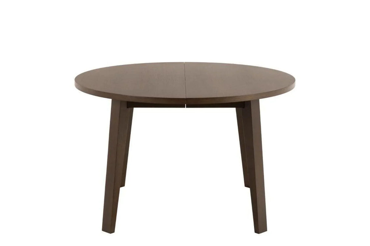 A-Line Round Dining Table Smoked Oak 120cm