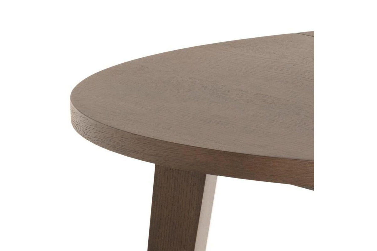A-Line Round Dining Table Smoked Oak 120cm