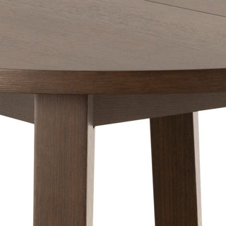 A-Line Round Dining Table Smoked Oak 120cm