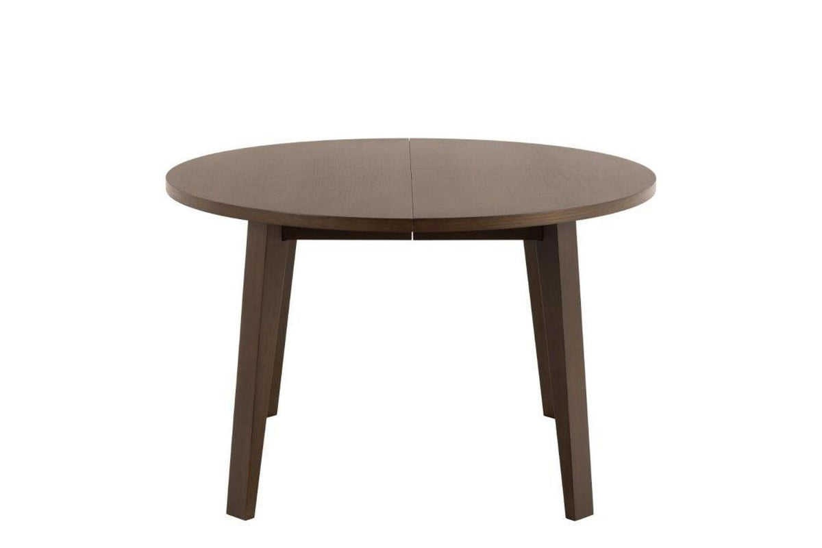 A-Line Round Extending Dining Table in Smoked Oak 120-220cm