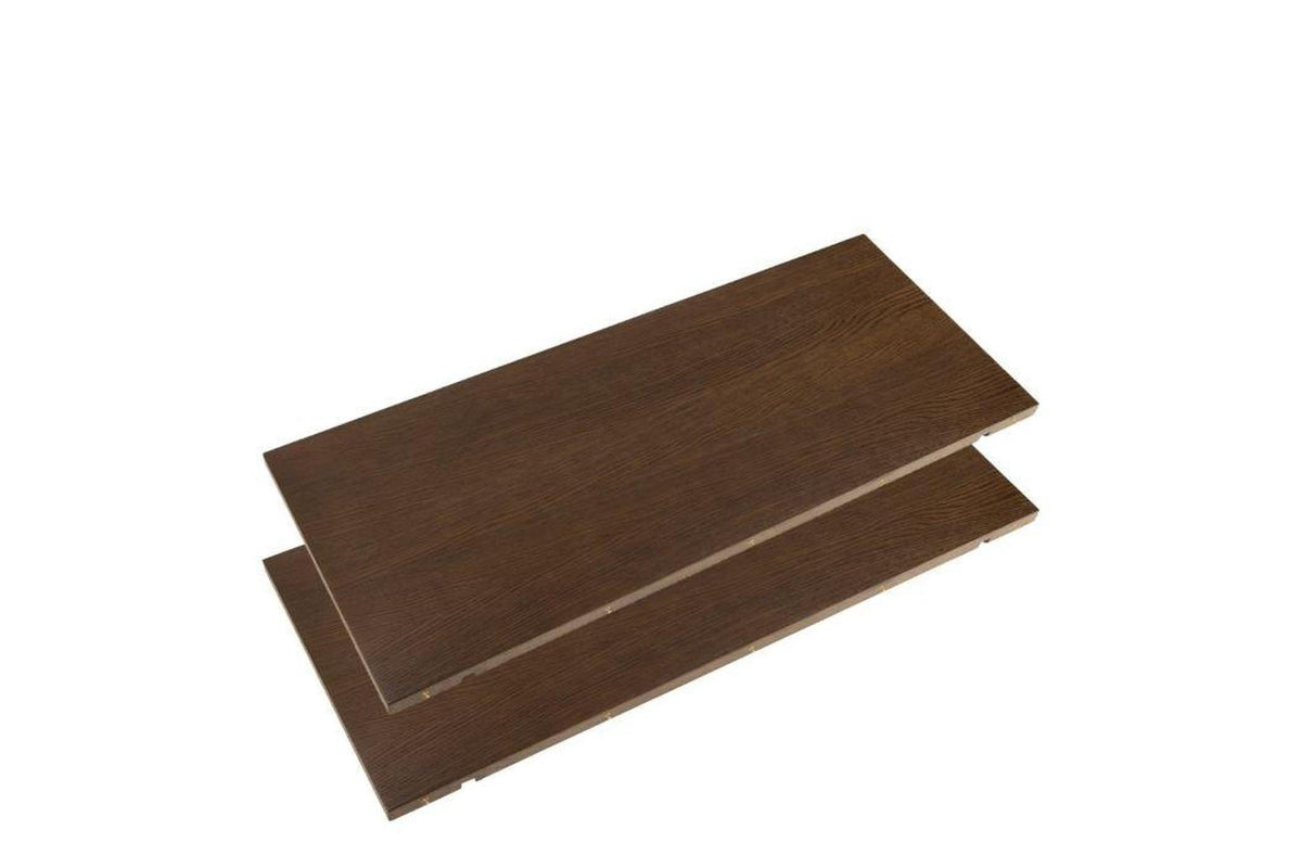 A-Line Round Extending Dining Table in Smoked Oak 120-220cm