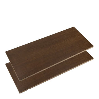 A-Line Round Extending Dining Table in Smoked Oak 120-220cm