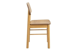 Barlow Dining Chair in Matt Oak Set of 2