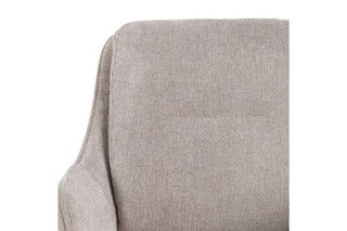 Carrie Swivel Dining Chair in Sand Set of 2