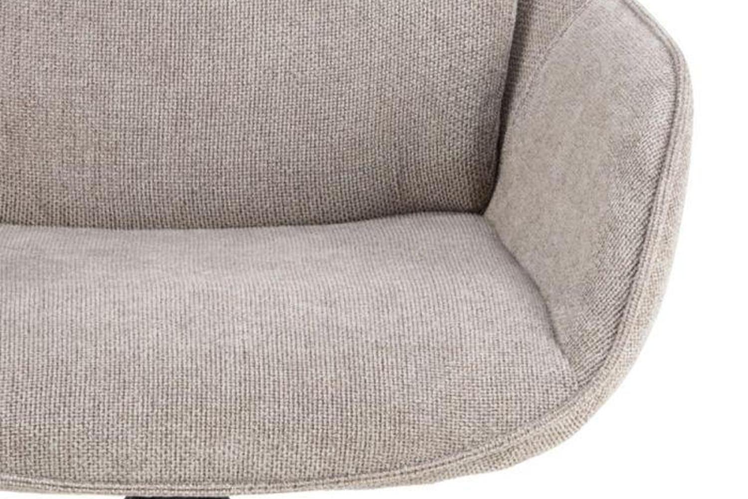 Carrie Swivel Dining Chair in Sand Set of 2
